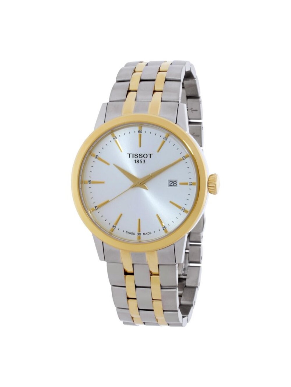 NWT Tissot Classic Dream Silver-tone Dial Men's Watch
